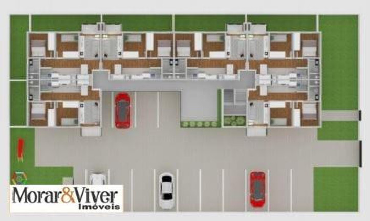Imagem Apartamento com 2 Quartos à Venda, 43 m² em Atuba - Colombo