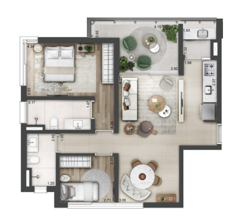Imagem Apartamento com 3 Quartos à Venda, 222 m² em Sumaré - São Paulo Imagem Apartamento com 3 Quartos à Venda, 222 m² em Sumaré - São Paulo