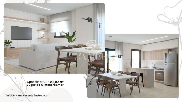 Imagem Apartamento com 3 Quartos à Venda, 90 m² em Saguaçu - Joinville Imagem Apartamento com 3 Quartos à Venda, 90 m² em Saguaçu - Joinville