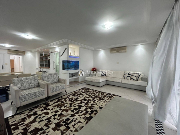 Imagem Apartamento com 3 Quartos para Alugar, 127 m² em Gonzaga - Santos Imagem Apartamento com 3 Quartos para Alugar, 127 m² em Gonzaga - Santos