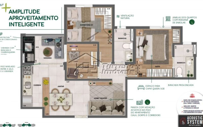 Imagem Apartamento com 2 Quartos à Venda, 65 m² em Parque Industrial - São José Dos Campos Imagem Apartamento com 2 Quartos à Venda, 65 m² em Parque Industrial - São José Dos Campos