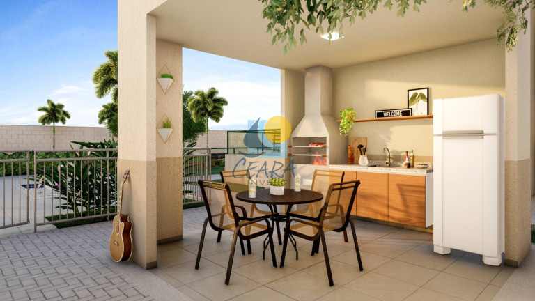 Imagem Apartamento com 2 Quartos à Venda,  em Vicente Pinzon - Fortaleza