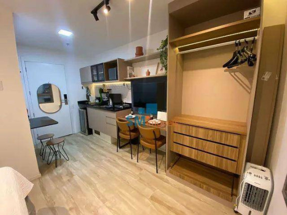 Studio com 1 Quarto para Alugar, 21 m² em Paraíso - São Paulo