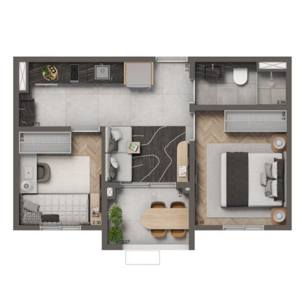 Imagem Apartamento com 2 Quartos à Venda, 38 m² em Brooklin Paulista - São Paulo Imagem Apartamento com 2 Quartos à Venda, 38 m² em Brooklin Paulista - São Paulo