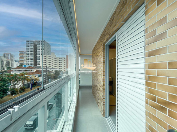Imagem Apartamento com 2 Quartos à Venda, 90 m² em Canto Do Forte - Praia Grande