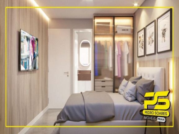 Imagem Apartamento com 2 Quartos à Venda, 54 m² em Altiplano Cabo Branco - João Pessoa