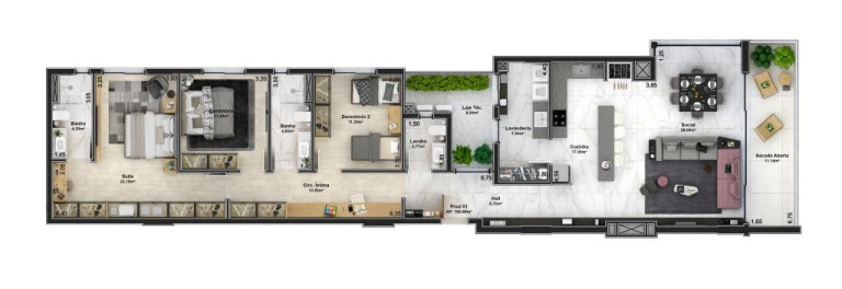 Imagem Apartamento com 2 Quartos à Venda, 117 m² em Imigrante - Bento Gonçalves Imagem Apartamento com 2 Quartos à Venda, 117 m² em Imigrante - Bento Gonçalves