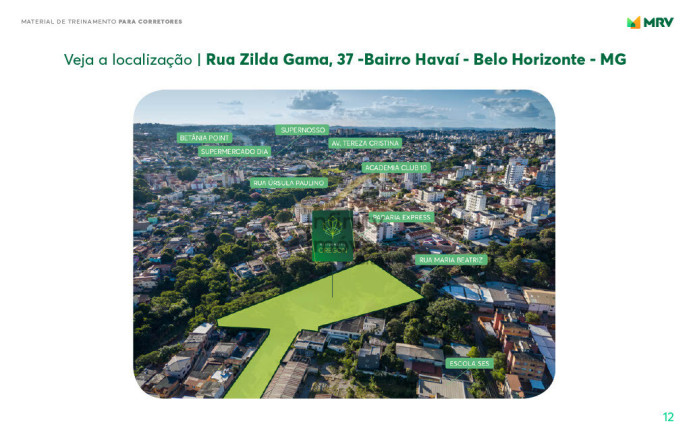 Imagem Apartamento com 2 Quartos à Venda, 44 m² em Havaí - Belo Horizonte