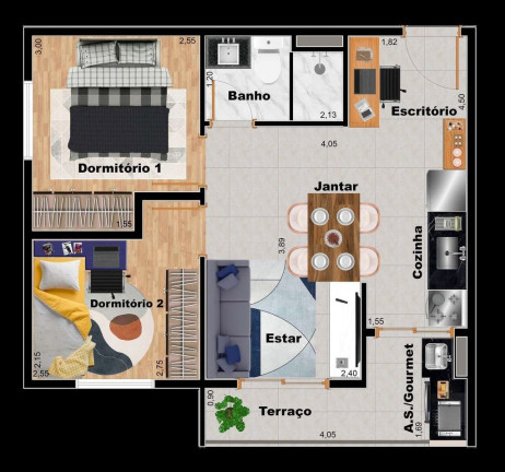 Imagem Apartamento com 3 Quartos à Venda, 80 m² em Vila Ré - São Paulo