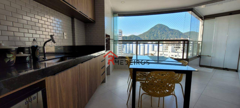 Imagem Apartamento com 3 Quartos à Venda, 122 m² em Canto Do Forte - Praia Grande
