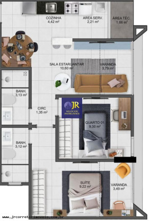Imagem Imóvel com 2 Quartos à Venda, 64 m² em Praia De Itaparica - Vila Velha Imagem Imóvel com 2 Quartos à Venda, 64 m² em Praia De Itaparica - Vila Velha