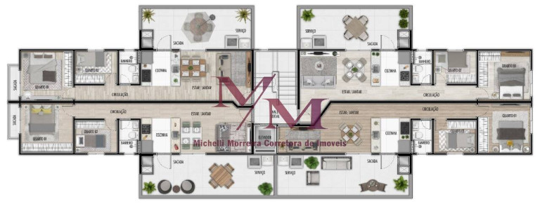Imagem Apartamento com 3 Quartos à Venda, 90 m² em Praia De Leste - Pontal Do Paraná Imagem Apartamento com 3 Quartos à Venda, 90 m² em Praia De Leste - Pontal Do Paraná