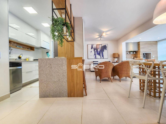 Imagem Apartamento com 3 Quartos para Temporada, 123 m² em Riviera De São Lourenço - Bertioga
