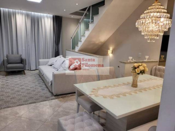 Sobrado com 3 Quartos à Venda, 136 m² em Vila Curuçá - Santo André