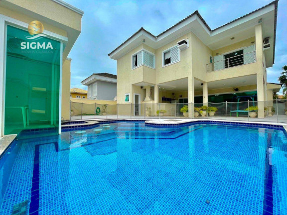 Casa com 5 Quartos à Venda, 458 m² em Jardim Acapulco - Guarujá