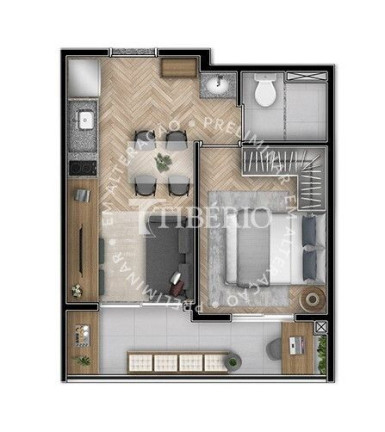 Imagem Apartamento com 2 Quartos à Venda, 45 m² em Alto Da Boa Vista - São Paulo