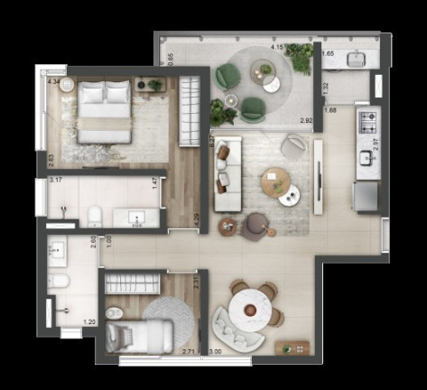 Imagem Imóvel com 3 Quartos à Venda, 222 m² em Sumaré - São Paulo