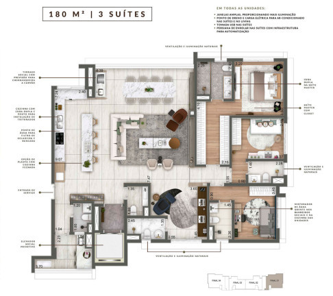 Imagem Apartamento com 4 Quartos à Venda, 261 m² em Perdizes - São Paulo