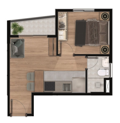 Imagem Apartamento com 1 Quarto à Venda, 37 m² em Vila Mariana - São Paulo