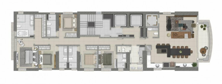Imagem Apartamento com 5 Quartos à Venda, 230 m² em Centro - Balneário Camboriú Imagem Apartamento com 5 Quartos à Venda, 230 m² em Centro - Balneário Camboriú