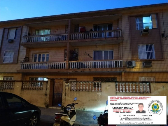 Apartamento com 2 Quartos à Venda, 70 m² em Santos