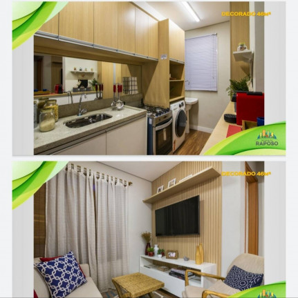 Imagem Apartamento com 2 Quartos à Venda, 44 m² em Conjunto Promorar Raposo Tavares - São Paulo