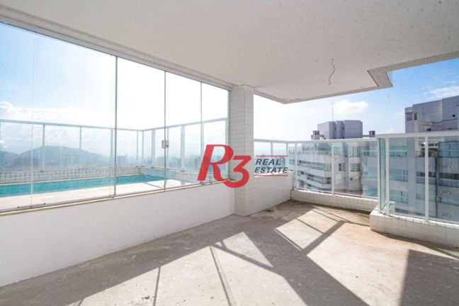 Imagem Cobertura com 3 Quartos à Venda, 343 m² em Gonzaga - Santos