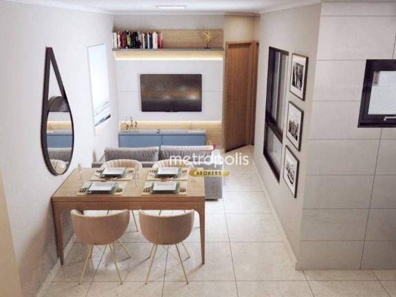 Imagem Apartamento com 2 Quartos à Venda, 53 m² em Jardim Bela Vista - Santo André Imagem Apartamento com 2 Quartos à Venda, 53 m² em Jardim Bela Vista - Santo André