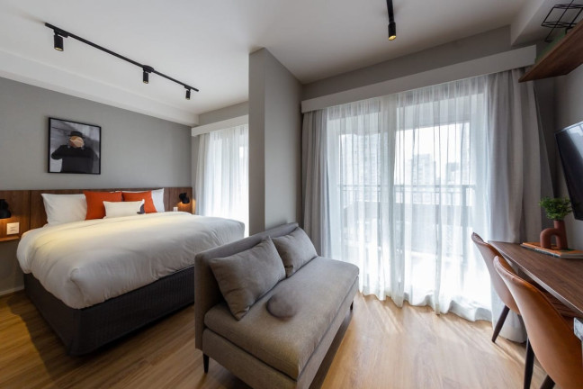 Imagem Apartamento com 1 Quarto para Alugar, 28 m² em Vila Mariana - São Paulo