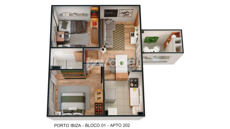 Imagem Apartamento com 2 Quartos à Venda, 44 m² em Alto Petropolis - Porto Alegre Imagem Apartamento com 2 Quartos à Venda, 44 m² em Alto Petropolis - Porto Alegre