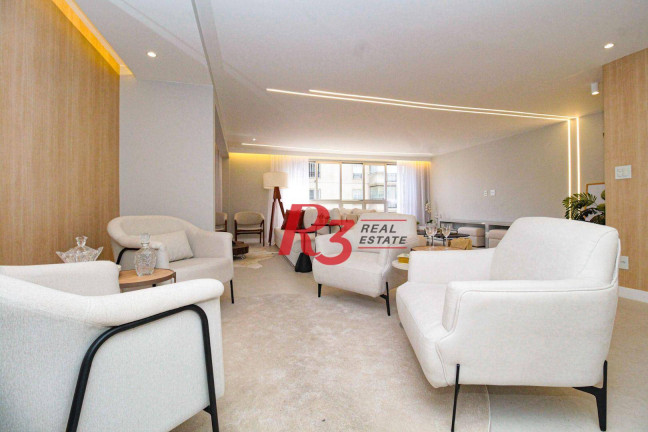 Imagem Apartamento com 3 Quartos à Venda, 214 m² em Boqueirão - Santos