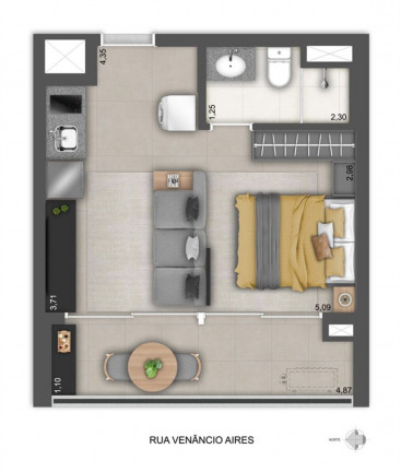 Imagem Imóvel com 1 Quarto à Venda, 31 m² em Vila Pompéia - São Paulo Imagem Imóvel com 1 Quarto à Venda, 31 m² em Vila Pompéia - São Paulo