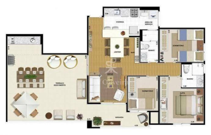 Imagem Apartamento com 3 Quartos à Venda, 104 m² em Morumbi - São Paulo Imagem Apartamento com 3 Quartos à Venda, 104 m² em Morumbi - São Paulo