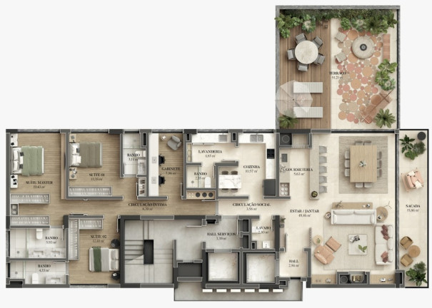 Imagem Apartamento com 3 Quartos à Venda, 208 m² em Bela Vista - Porto Alegre
