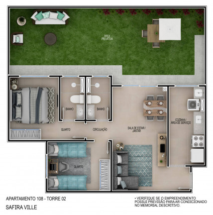 Imagem Apartamento com 2 Quartos à Venda, 46 m² em Jardim Nova Europa - Campinas