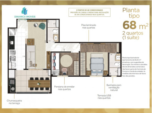 Imagem Apartamento com 2 Quartos à Venda, 68 m² em Taquaral - Campinas Imagem Apartamento com 2 Quartos à Venda, 68 m² em Taquaral - Campinas