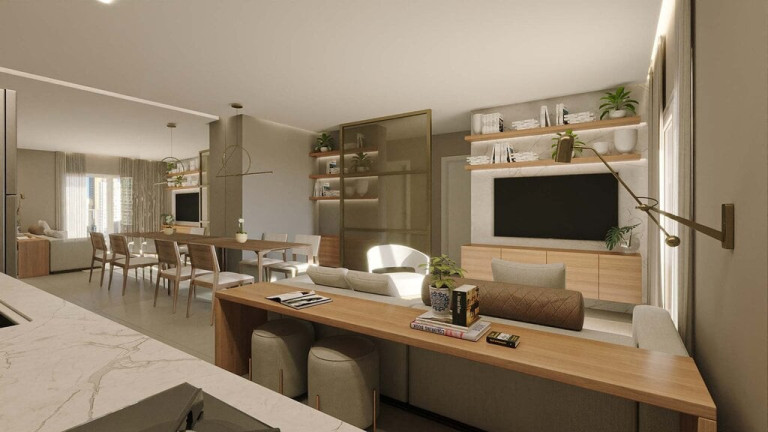 Imagem Apartamento com 3 Quartos à Venda, 87 m² em Campo Comprido - Curitiba