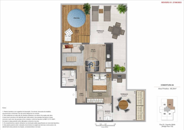 Imagem Apartamento com 1 Quarto à Venda, 37 m² em Piratininga - Niterói