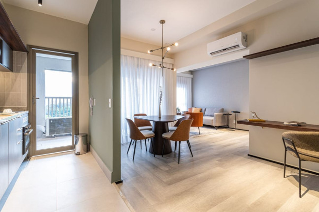 Imagem Apartamento com 1 Quarto para Alugar, 60 m² em Vila Clementino - São Paulo