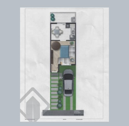 Imagem Imóvel com 2 Quartos à Venda, 50 m² em São Lucas - Viamão