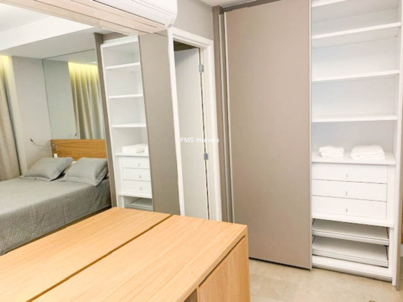Imóvel com 1 Quarto para Alugar, 44 m² em Brooklin Paulista - São Paulo