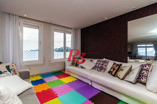 Imagem Apartamento com 3 Quartos à Venda, 190 m² em José Menino - Santos Imagem Apartamento com 3 Quartos à Venda, 190 m² em José Menino - Santos