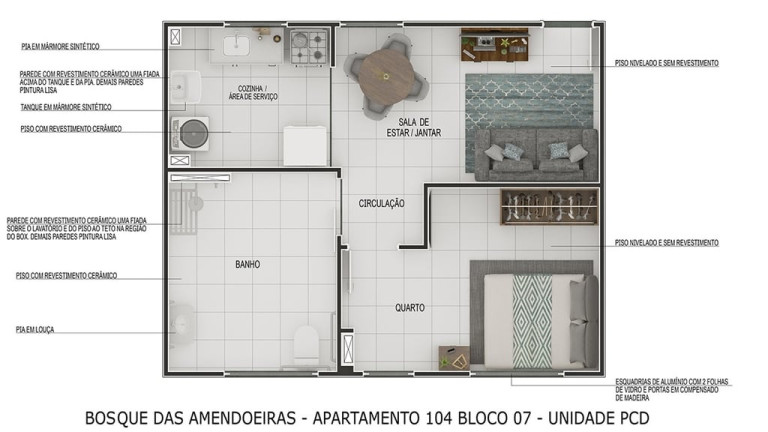 Imagem Imóvel com 2 Quartos à Venda, 52 m² em Amendoeira - São Gonçalo