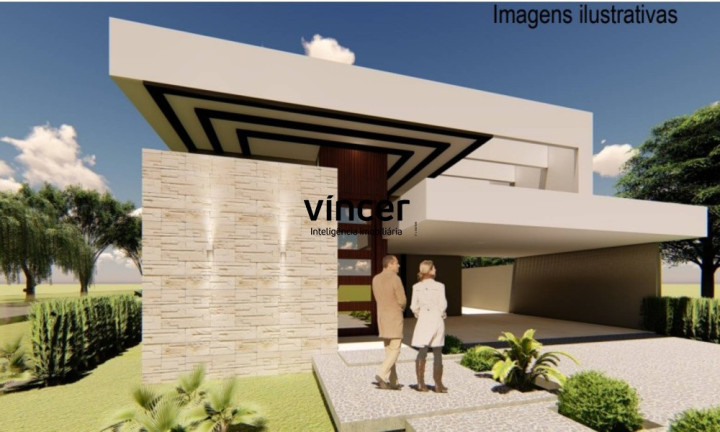 Imagem Casa com 3 Quartos à Venda, 232 m² em Terras Alpha Residencial 1 - Senador Canedo