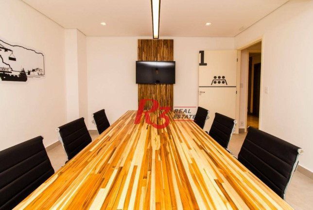Imagem Sala Comercial para Alugar, 32 m² em Ponta Da Praia - Santos