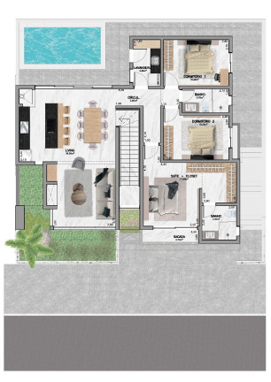 Imagem Casa com 3 Quartos à Venda, 110 m² em Bela Vista - Estancia Velha Imagem Casa com 3 Quartos à Venda, 110 m² em Bela Vista - Estancia Velha