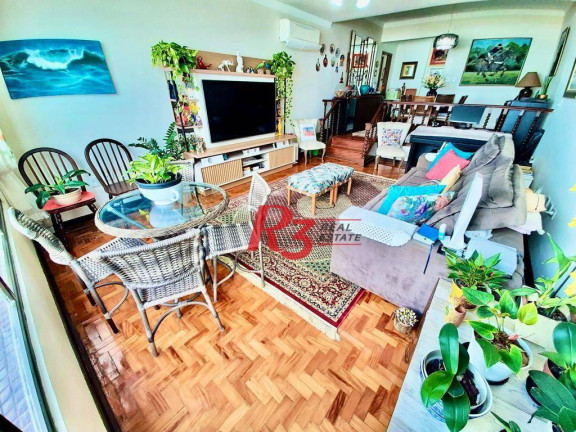 Imagem Apartamento com 3 Quartos à Venda, 166 m² em Gonzaga - Santos