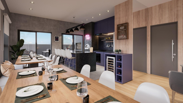 Imagem Imóvel com 1 Quarto à Venda, 35 m² em Portão - Curitiba