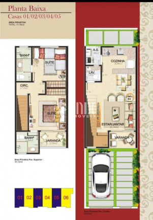 Imagem Casa com 2 Quartos à Venda, 112 m² em Varandas Do Visconde Ii - Campos Dos Goytacazes