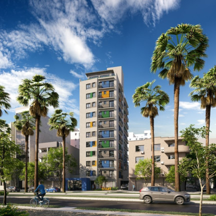 Apartamento com 2 Quartos à Venda, 53 m² em Bom Fim - Porto Alegre